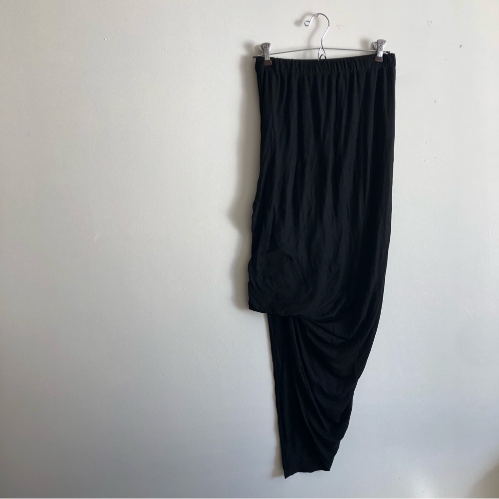 Ann Demeulemeester Jersey Maxi Skirt